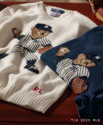 Polo Ralph Lauren Unisex Yankees Bear Sweater