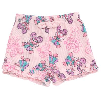 Toddler Girls Abby Cadabby Waffle Knit T-Shirt and Shorts Outfit Set