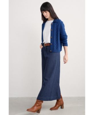 Женский кардиган Forest Ridge из морской соли Корнуолла