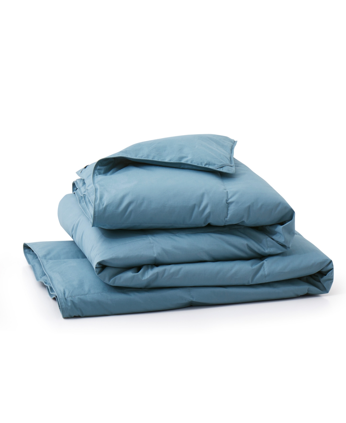 Unikome All Season Goose Down Comforter, California King In Blue