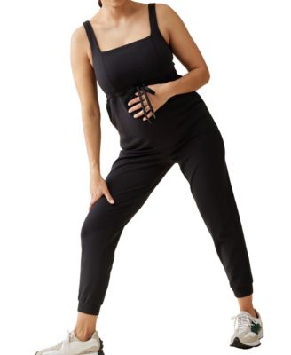 Спортивный комбинезон Ingrid + Isabel для беременных Ingrid + Isabel Basics, черный XS