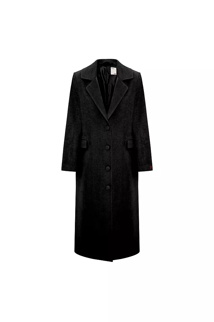 Women's Wool-Cashmere Blend Coat - thumbnail 8