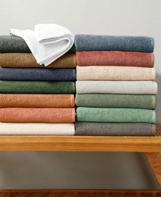 Cotton Textured 6-Piece Bath Towel Set