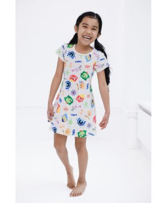 Girls Nightmare Before Christmas French Terry Skater Dress