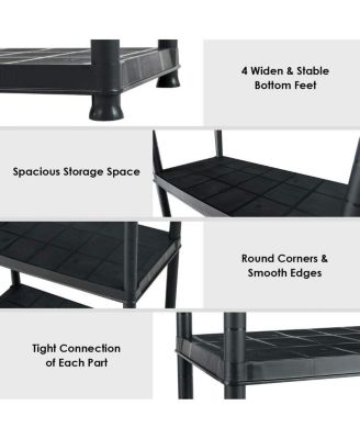 5-Tier Storage Shelving Freestanding Heavy Duty Rack