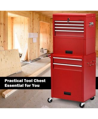 6-Drawer Tool Chest w/ Heightening Cabinet