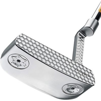 ARONKL 35inch Golf Club Putter Men's Right Hand with Black Red HeadCovers PU Grip CNC Steel Mallet Professional