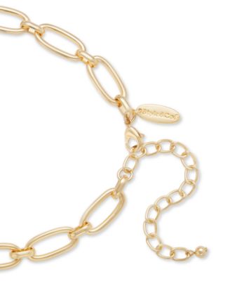 Style - Co Gold-Tone Hammered Sculptural Lariat Necklace 18 3 extender Exclusively at Macys 7590₽