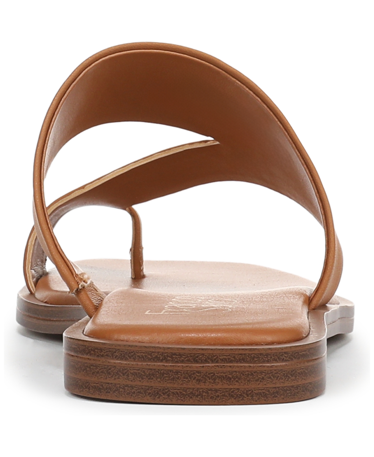 Franco Sarto Women's Monalee Toe Loop Slide Sandals In Tan Faux Leather