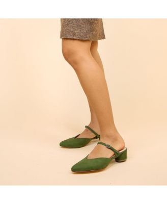 Women's Moss Twiggy Customizable V Slides