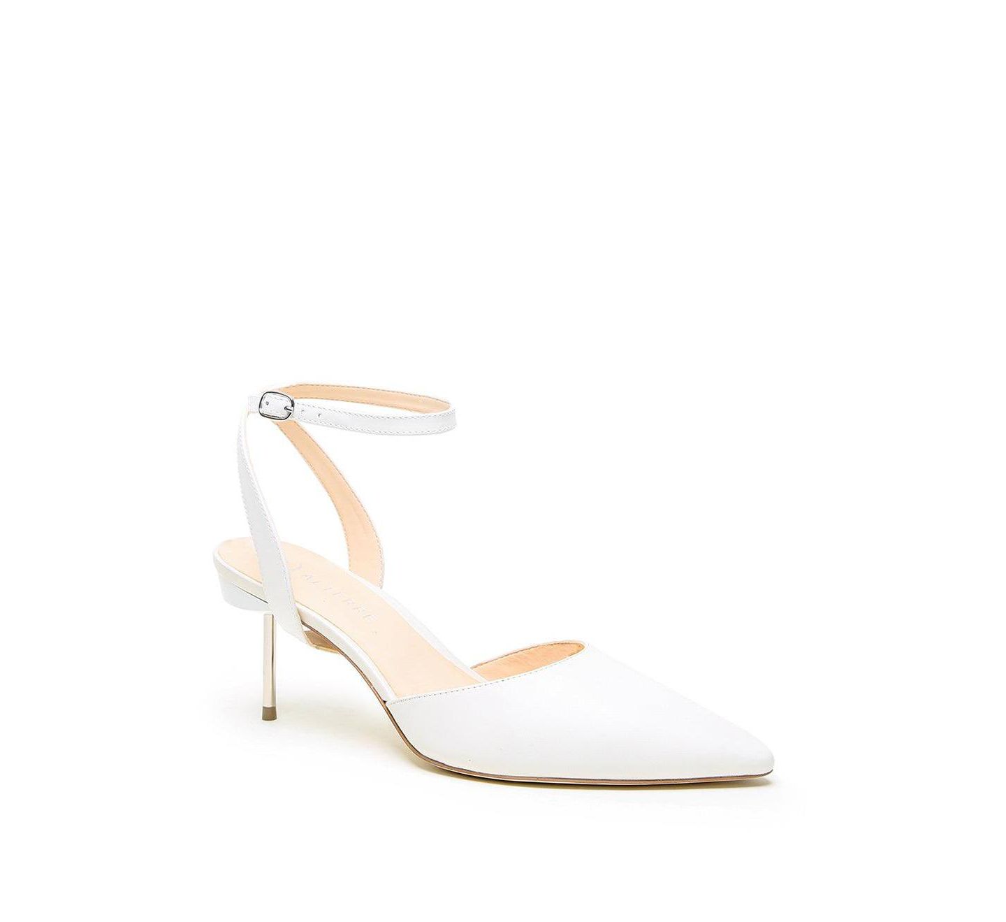 Женские туфли Alterre White Marilyn Customizable Bridal Stilettos, цвет: Белый — фото 3