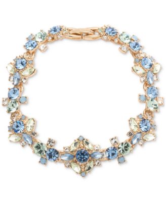 Marchesa Gold-Tone Multi-Stone Flex Bracelet