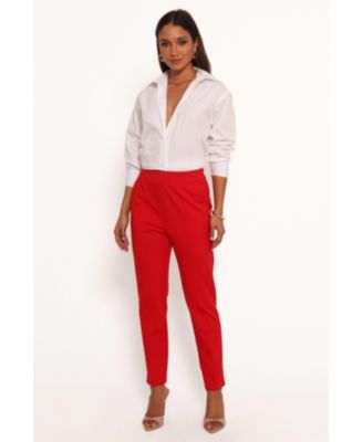 Женские брюки Martina с лепестками и щенком