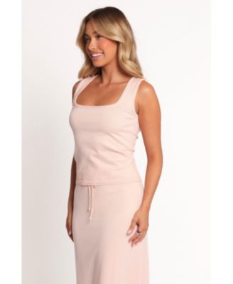 Женский вязаный топ Beatrice с лепестками и щенком