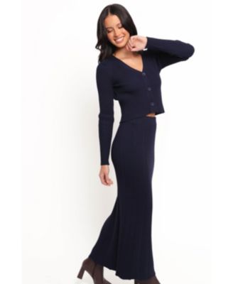 Женский комплект из трикотажной юбки Neya с лепестками и щенком