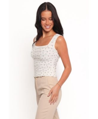 Женский топ Laurette с лепестками и пупсом