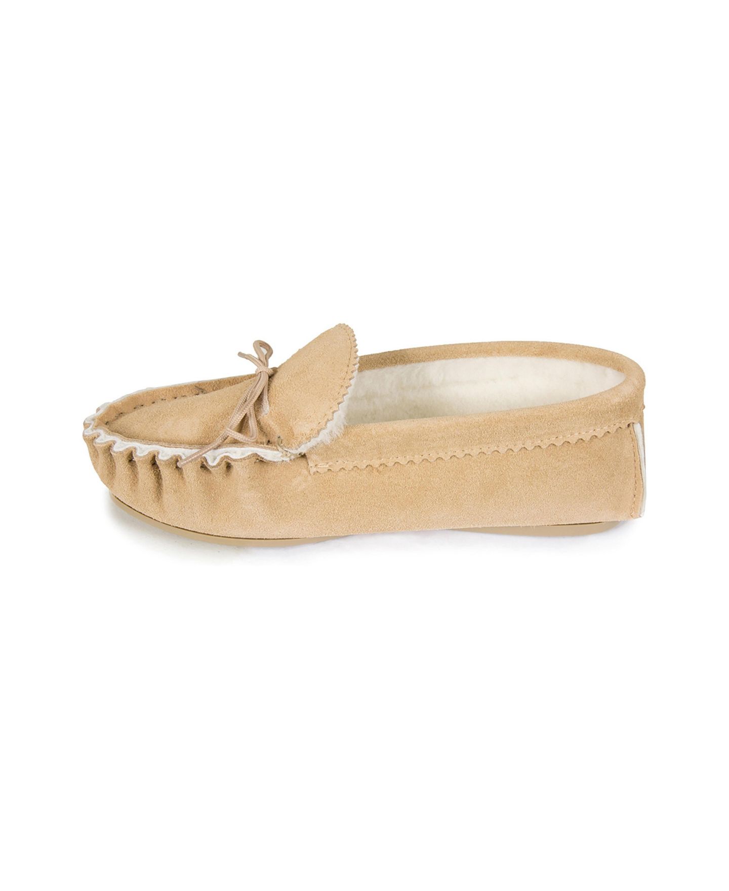 Женские тапочки Celtic & Co. Loafer Moccasin Slippers, цвет: Верблюжий — фото 1