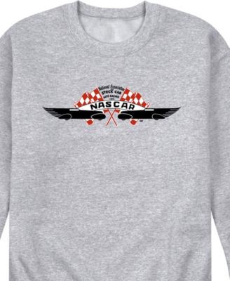 Men's NASCAR Logo Long Sleeve Fleece T-Shirt