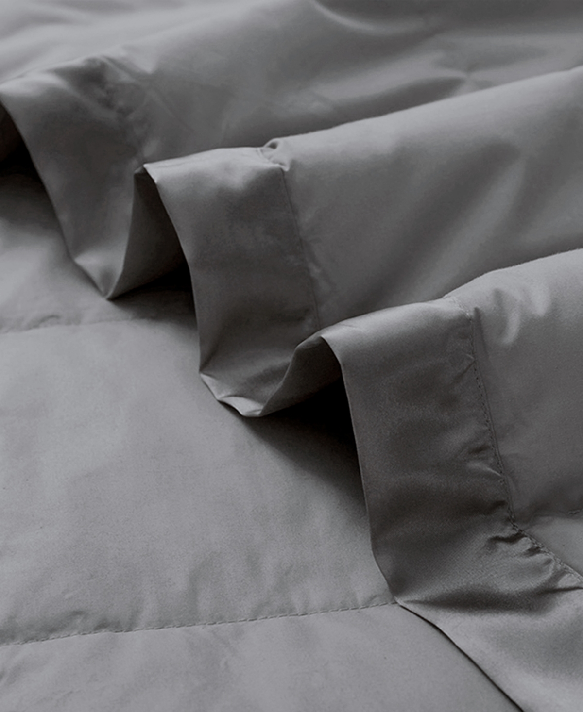 Unikome Lightweight Down Alternative Blanket, King In Dark Gray