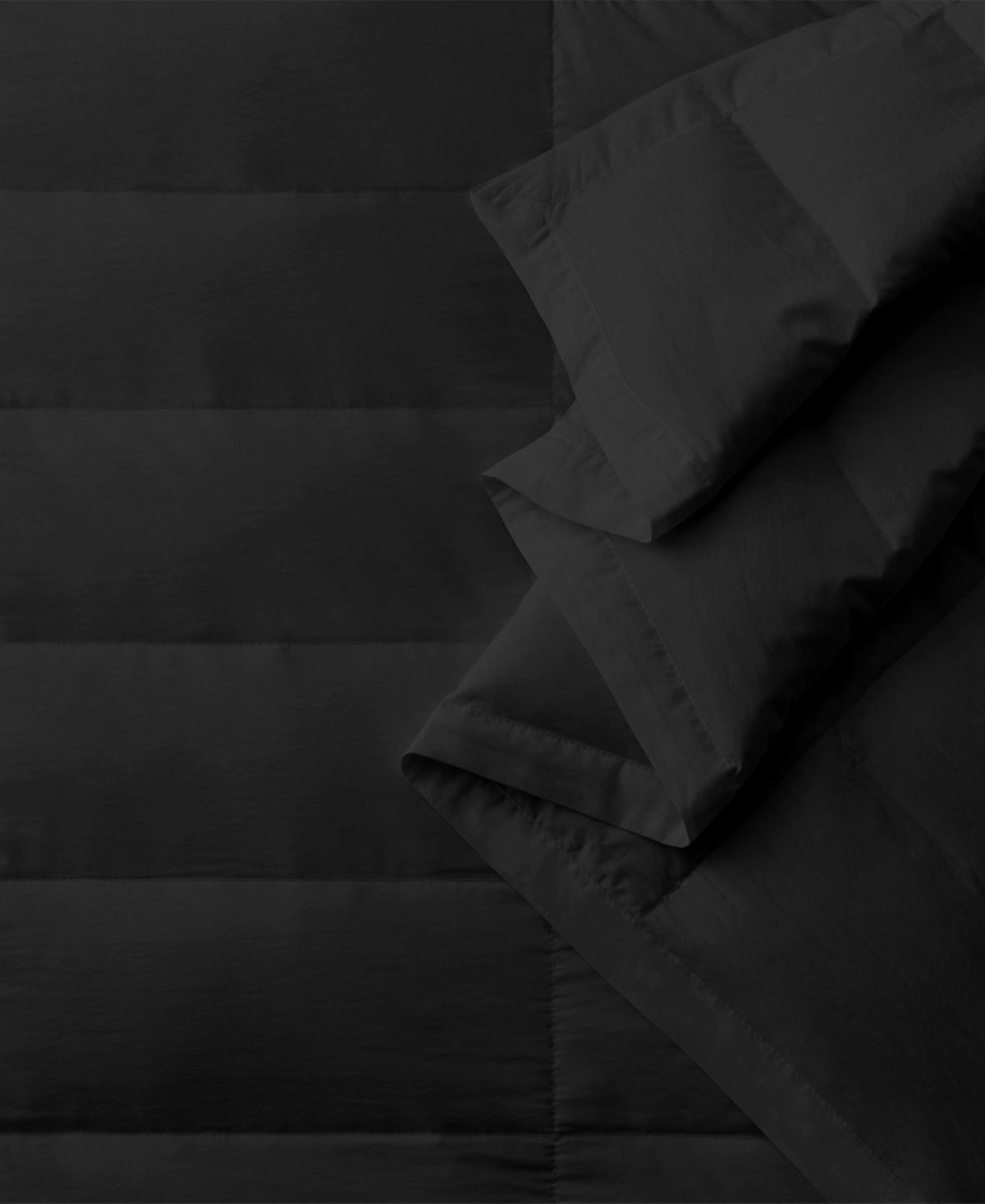 Unikome Lightweight Down Alternative Blanket, Full/queen In Black