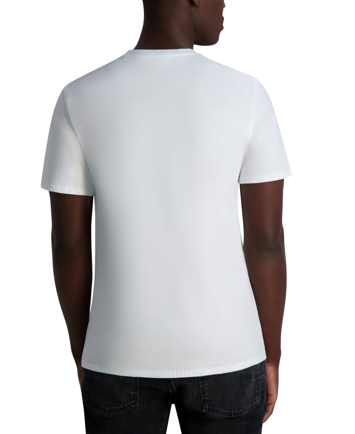 Karl Lagerfeld Men's Signature Fleece Pants In White