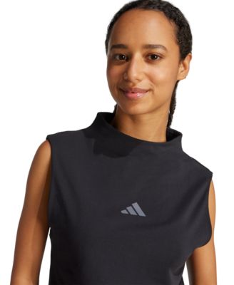 облегающая майка adidas Women's Essentials с высоким воротом