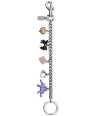 COACH - Gold-Tone Motif Chain Bag Charm