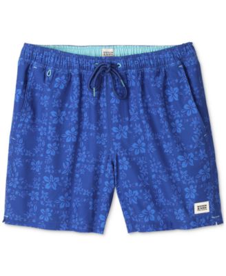 Мужские плавки Scotch & Soda с цветочным узором на завязках в виде лабиринта