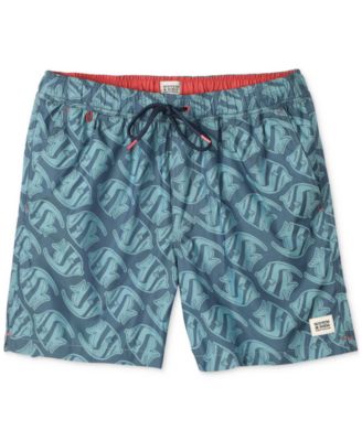 Мужские плавки Scotch & Soda от отлива с рыбьим принтом