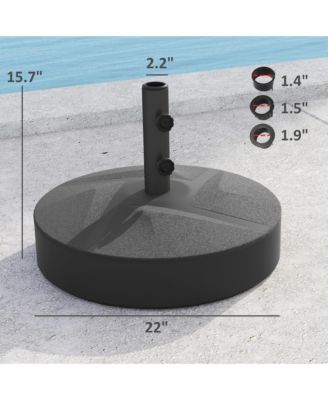 Patio Umbrella Base Umbrella Sd, /Water Filled,