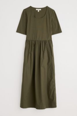 Женское платье цвета марены из морской соли Корнуолла