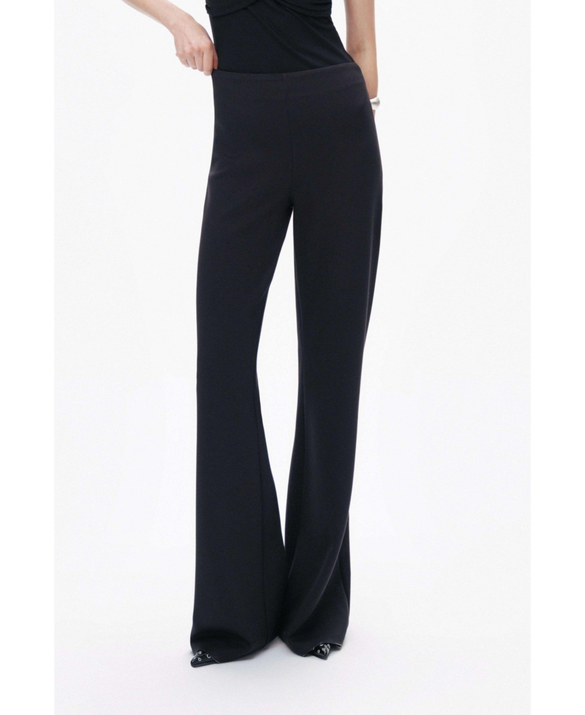 Women's Flared Pants - Black