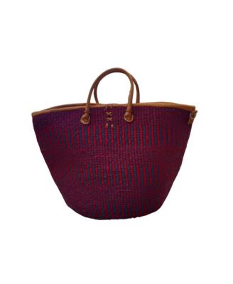 Resilient Handmade Sisal African Basket Tote Bag