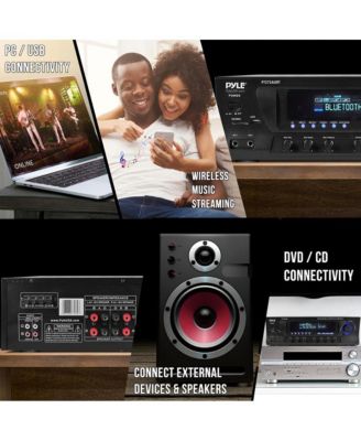 Bluetooth 300W Home Theater Stereo Amplifier Receiver - PT272AUBT