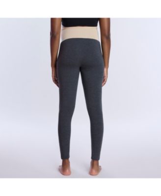 Леггинсы с секретной посадкой на животе от Mathernhood для беременных Plus Size Essential Stretch - Motherhood