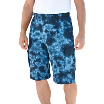 Big & Tall 10" Fleece Cargo Shorts