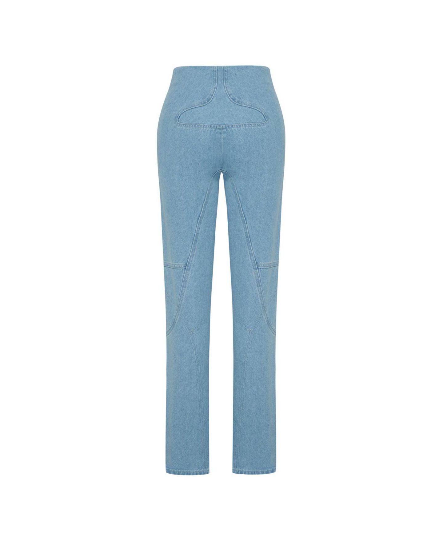 Женские брюки PCFG Stitch Detail Straight Fit Denim — фото 4