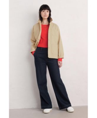 Женский топ в рубчик Gorse Lane из морской соли Cornwall для женщин