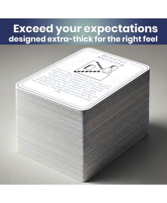 Meditation Cards - 120 Cards for Adults - Anxiety Relief Items Affirmation Cards for Mental Health