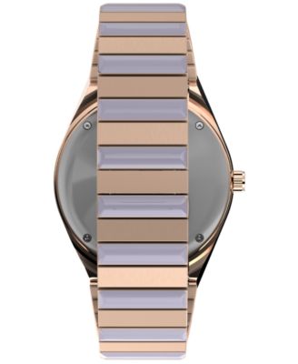 Women's Quartz Analog Two-Tone Stainless Steel Watch, 36mm