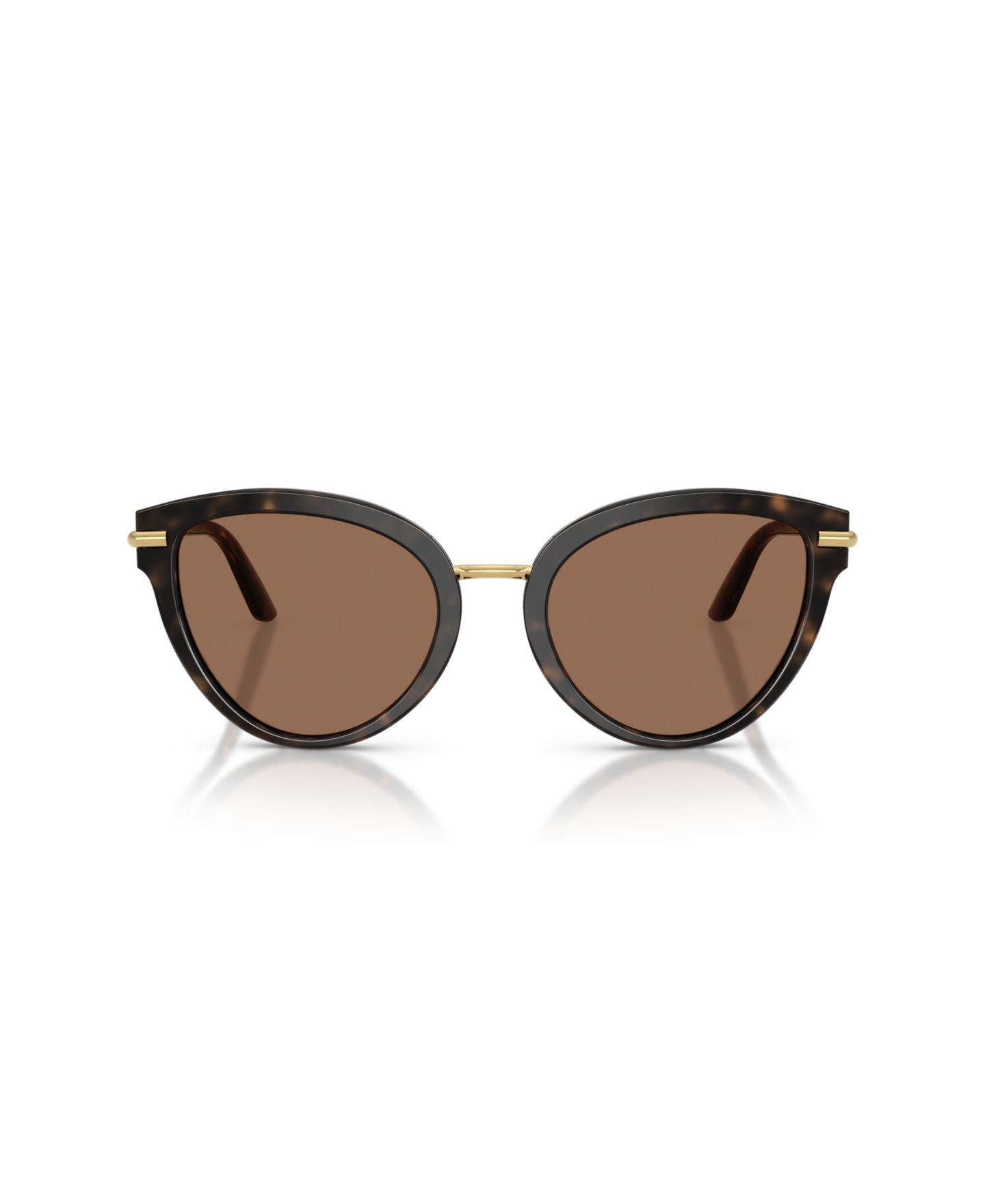 Женские солнцезащитные очки Dolce&Gabbana Large Sunglasses, DG4492, цвет: Гавана белый — фото 5