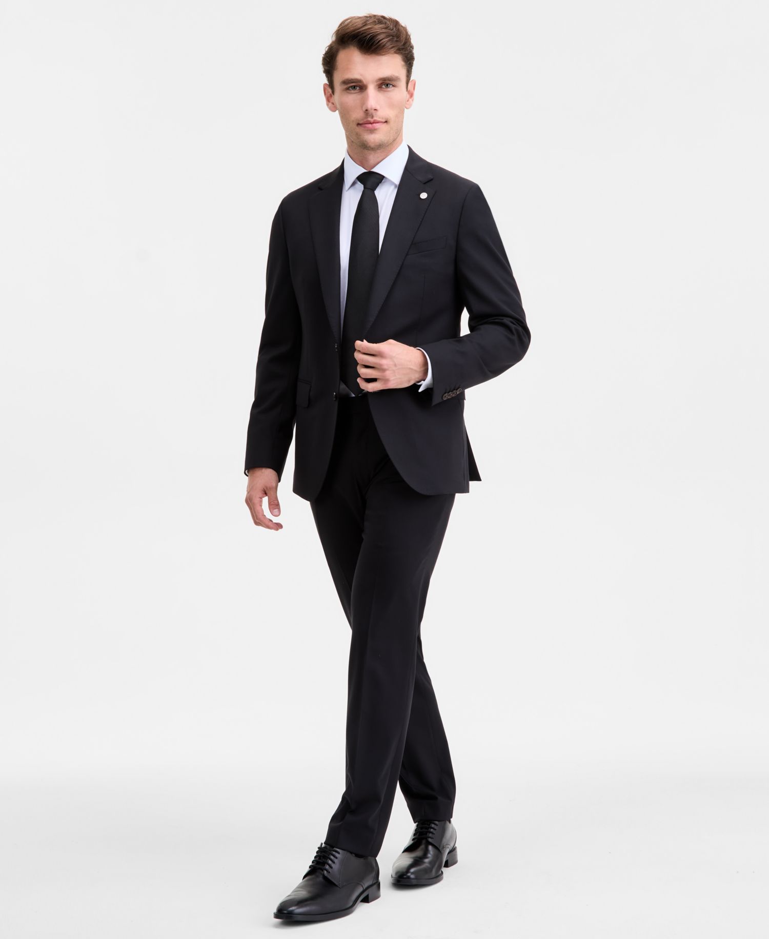 Men's Modern-Fit Wool-Blend Suit Separates