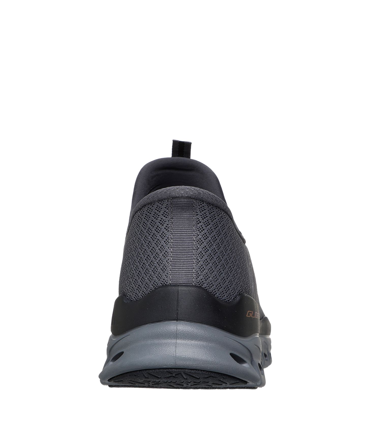 Мужские кроссовки Skechers Slip-ins: Glide-Step - Noxus Casual Walking, цвет: Угольный — фото 4
