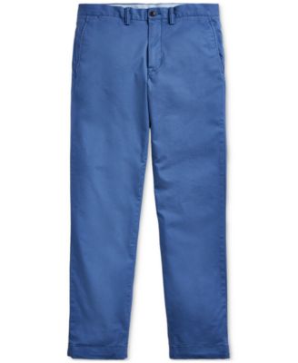 Men's Straight-Fit Washed Stretch Chino Pants