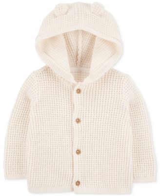 Carter's - Baby Boys Cotton Hooded Cardigan