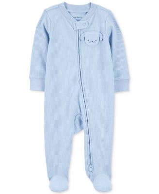 Carter's - Baby Boys Dog Pocket Ribbed Sleep & Play Pajamas