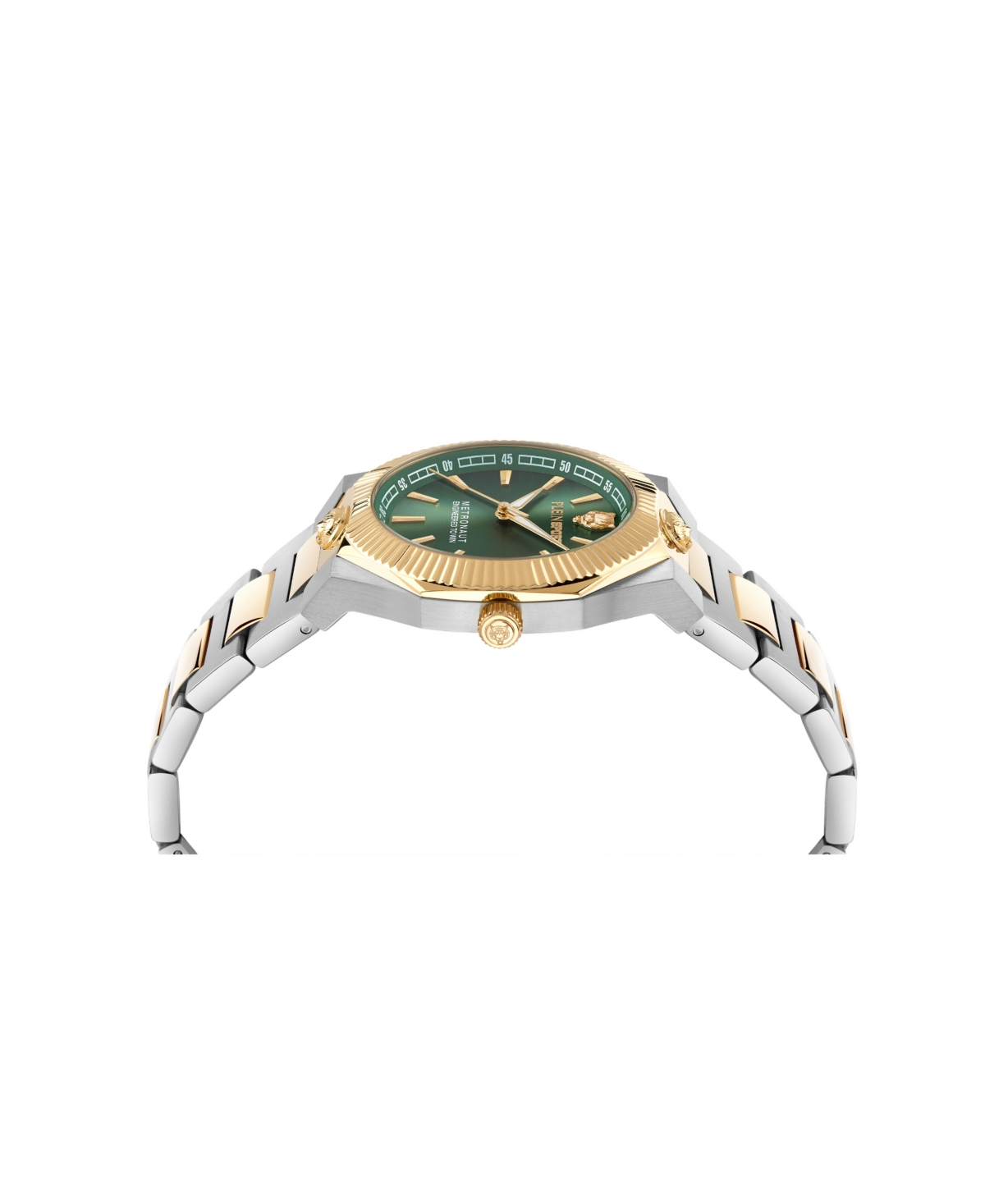 Plein Sport Metronaut Bracelet Watch In Two Tone
