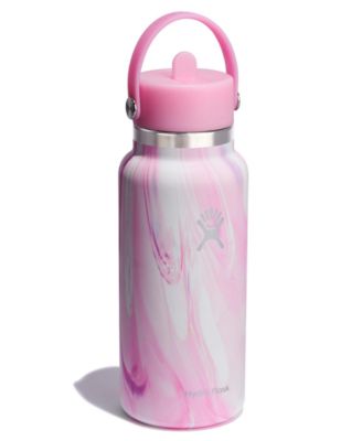 Jelly Wide Flex Straw Water Bottle with Cap, 32 oz.