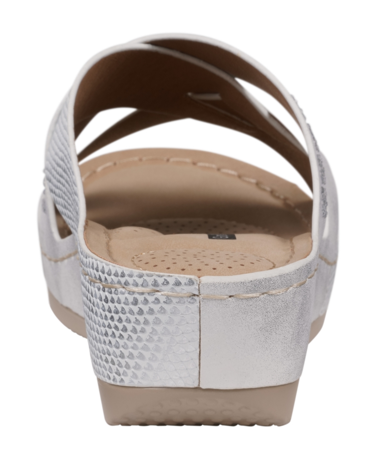 Gc Shoes Women's Soraya Strappy Wedge Sandals In White