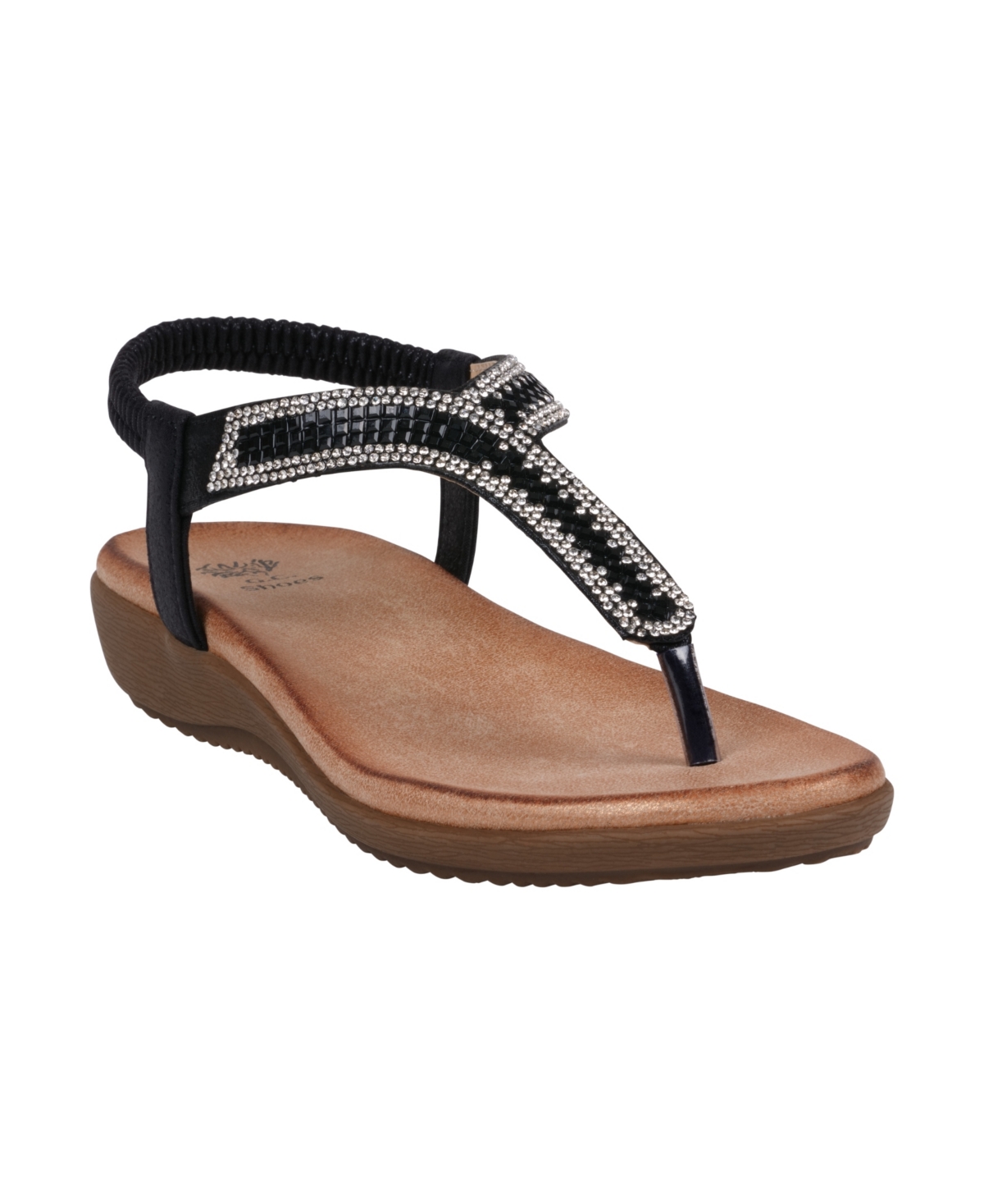 Gc Shoes Lori T-strap Sandal In Black